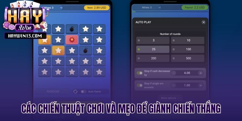 Các chiến thuật chơi từ an toàn đến mạo hiểm