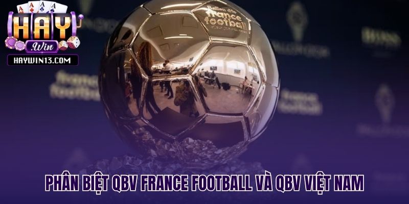 Phân biệt giải thưởng toàn cầu và giải thưởng trong nước