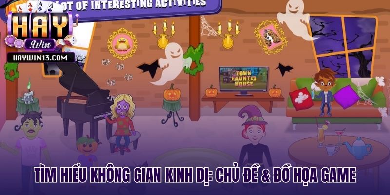 Không gian kinh dị thể hiện qua đồ họa 3D và âm thanh